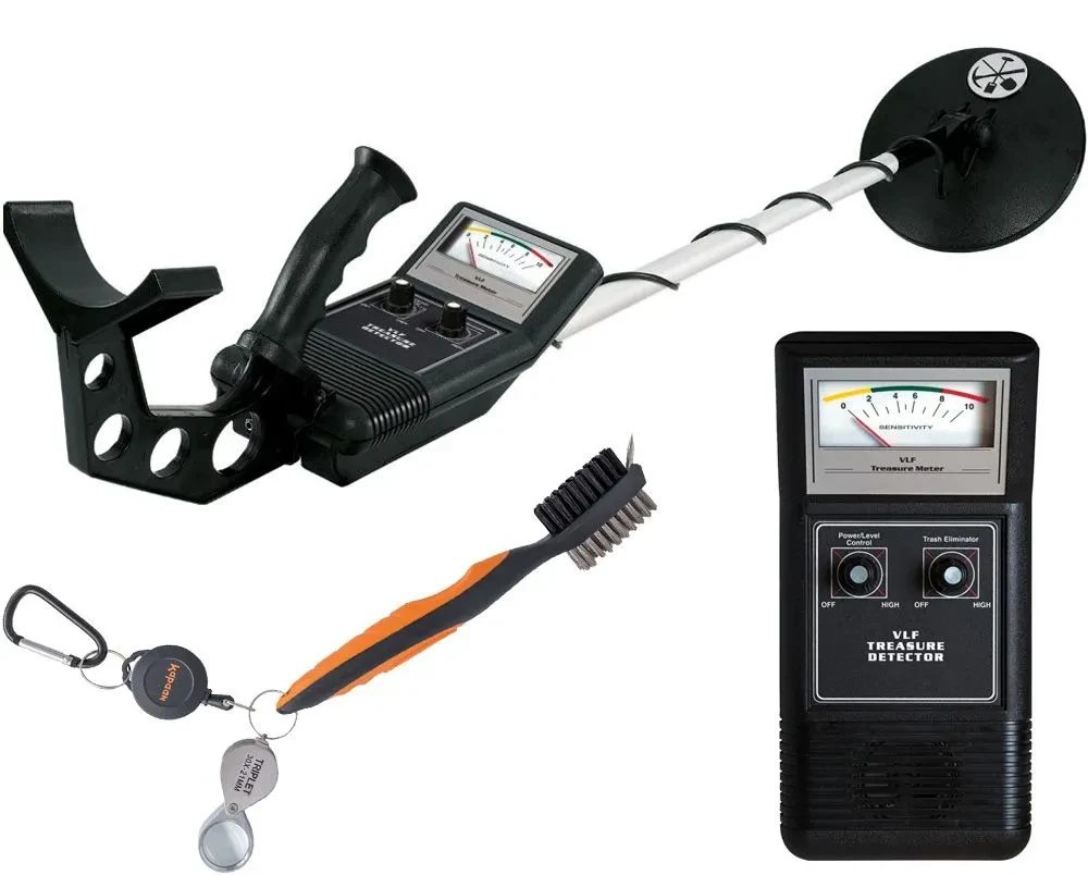 Bounty Hunter VLF Metalldetektor mit gratis Kapaan Fundbürste
